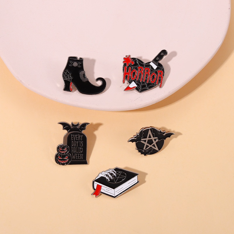 Ghim Cài Áo Hình Quyển Sách Phim Harry Potter Độc Đáo