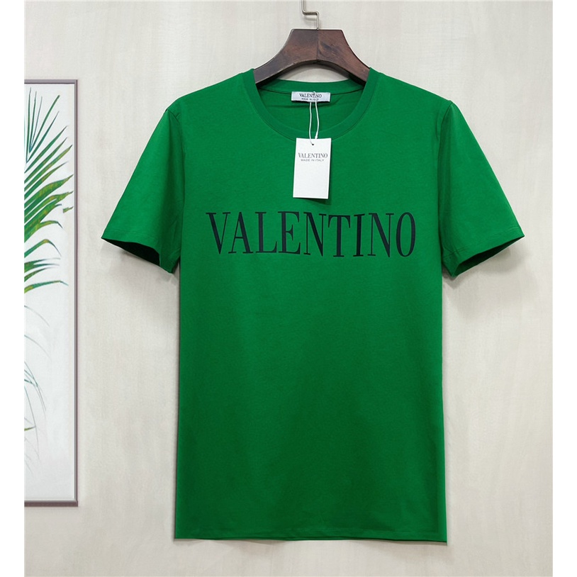 Valent1n0   Áo Thun Ngắn Tay Cổ Tròn In Chữ Valent1n0 2022 Thời Trang Mùa Hè Mới Size S-4XL