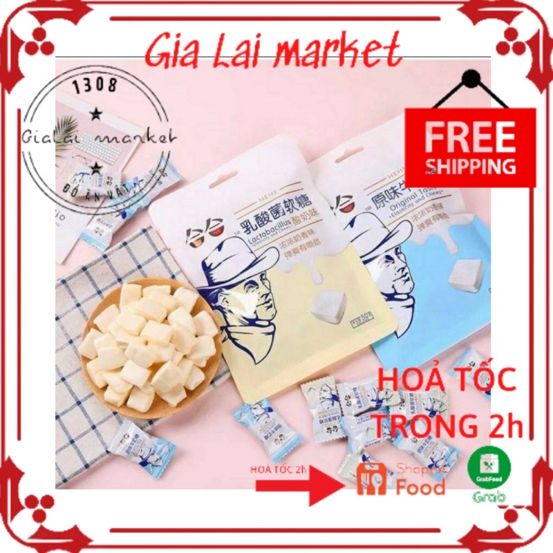 Kẹo Sữa Chua Nội địa Đài Loan - Hàng mới túi 360gr