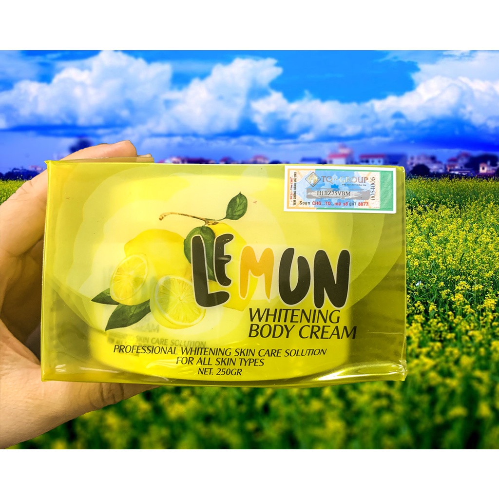 Kem dưỡng trắng body Lemon 250g (MP7792)