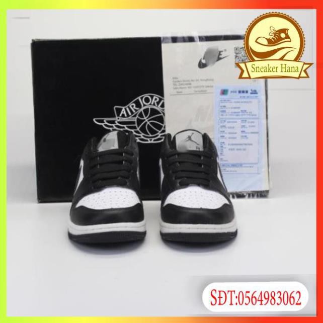 🔥FREE SHIP-HÀNG QUẢNG CHÂU  🔥Giày thể thao sneaker🔥Air Jordan 1 Low JD thấp  đen full  box