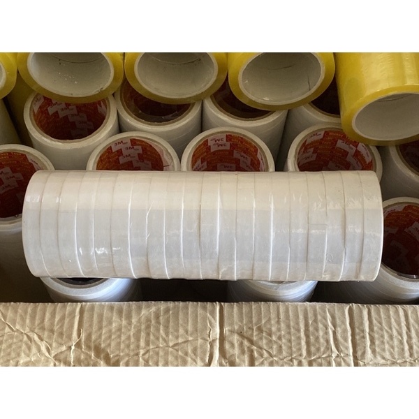 Băng dính 2 mặt loại đẹp khổ 1,5cm 20 cuộn