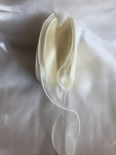 Ruy băng voan bèo 6cm (m)