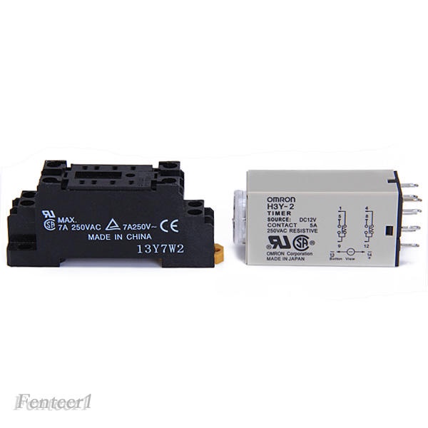 Rơ Le Hẹn Giờ H3Y-2 DC 12V 0-60 Phút 0-60 Phút