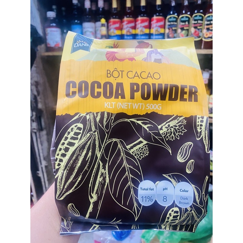 Bột cacao DANS nguyên chất (500g)