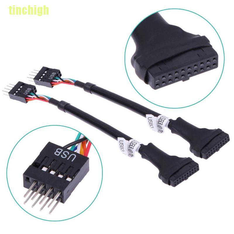 Đầu Chuyển Đổi Usb 3.0 20-Pin Đực Sang Usb 2.0 9-Pin
