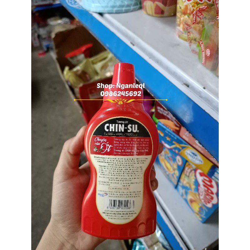 Tương ớt Chinsu Cay Gấp Đôi chai 250g