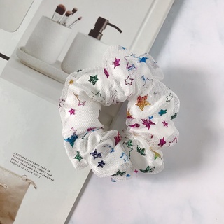 Buộc tóc scrunchies ngôi sao 2 lớp