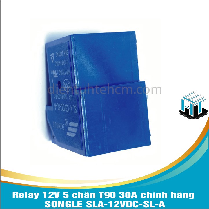 Relay 12V 5 chân T90 30A chính hãng SONGLE SLA-12VDC-SL-A