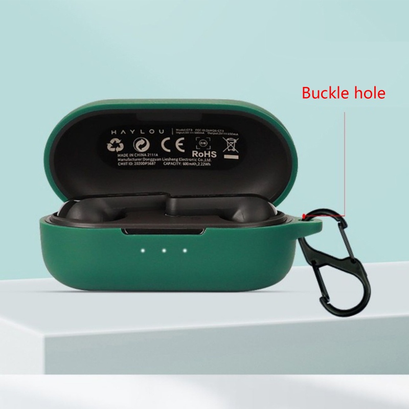 Vỏ Bảo Vệ Hộp Sạc Tai Nghe HaylouGT3 Bằng Silicon Chống Sốc / Bụi Bẩn Tiện Dụng