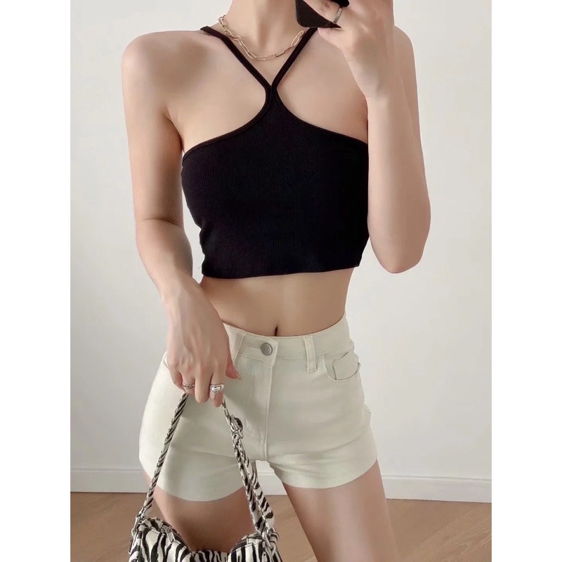 ÁO YẾM CROPTOP NHỎ XINH Y1