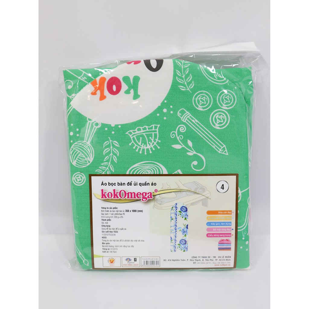 Áo Bọc Bàn để ủi BU04 và BU120 35x100cm