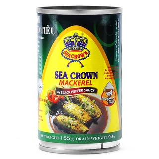 Lốc 10 Hộp Cá Nục Kho Tiêu Sea Crown 155G