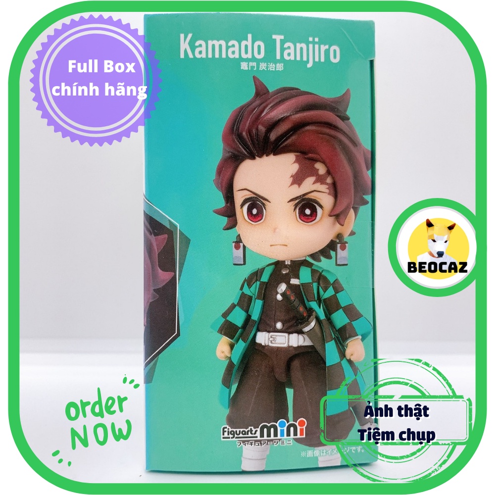 Mô hình Anime Tanjiro Kamado Thanh Gươm Diệt Quỷ Kimetsu No Yaiba Demon Slayer Beocaz - Figuarts mini Chính Hãng Bandai