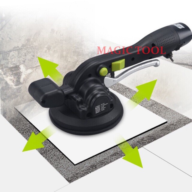 Máy Ốp Lát Gạch Dùng Pin TOFTE 2 Chức Năng-Đầm Rung Hút Gạch 6 Cấp Độ