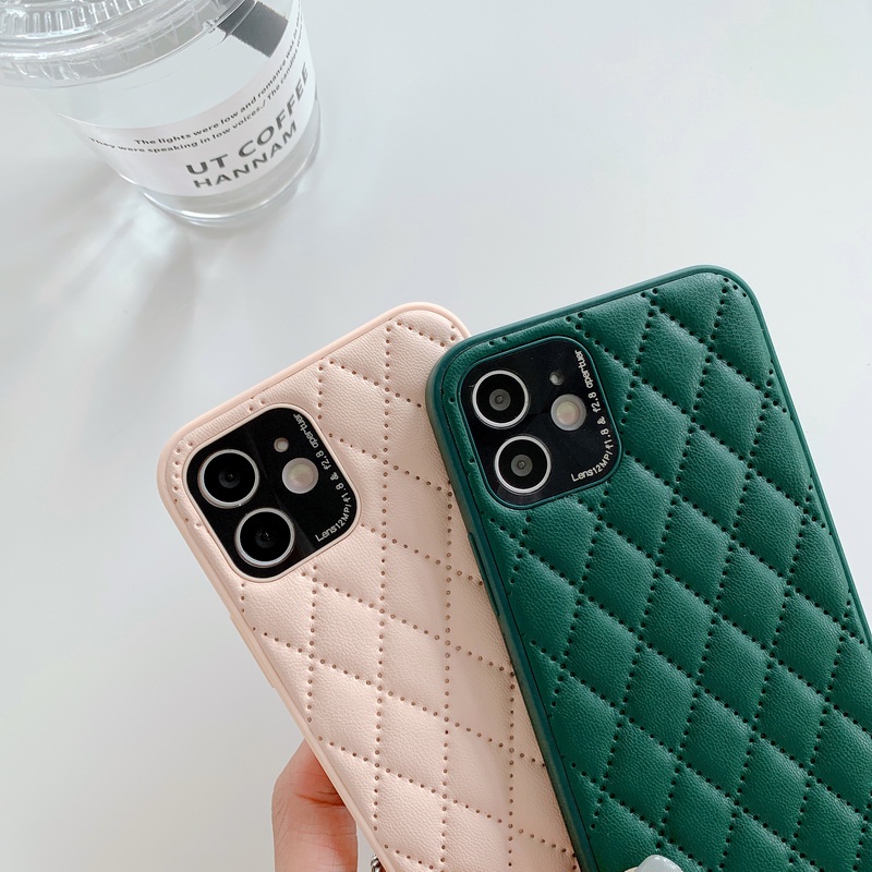 Ốp Điện Thoại Da Sang Trọng Cho iPhone 14 13 12 11 Pro Max
