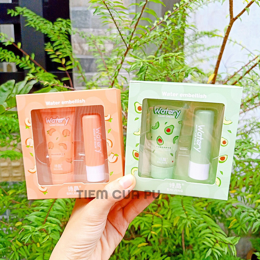 Set son dưỡng và kem dưỡng da tay Cute Fruit | BigBuy360 - bigbuy360.vn