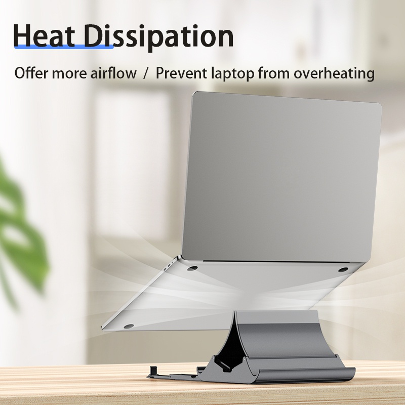 Giá Đỡ Laptop / Máy Tính Bảng 2 Trong 1 Dạng Đứng Tiện Dụng