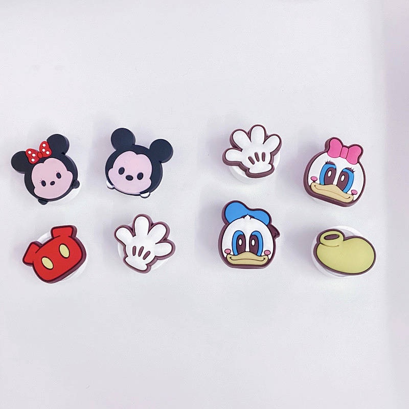 Mickey Minnie Auto Perfume Aromatherapy Car Fragrance Air Outlet Decoration Car Interior Decoration Korean Disney Cute Auto department store supplies