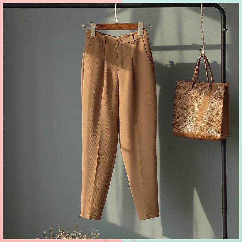 Quần tây baggy công sở - Quần Âu công sở nữ cạp cao  thanh lịch đủ màu chất mát, dày dặn đứng form ĐỦ SIZE - | BigBuy360 - bigbuy360.vn