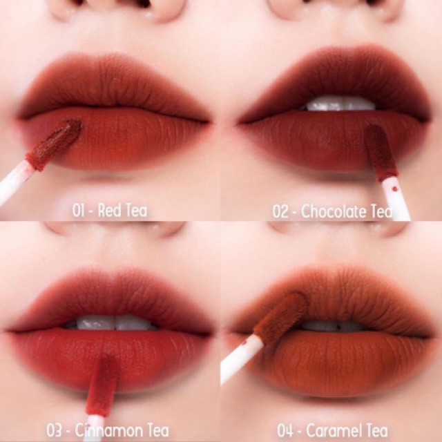 ( MỚI 2020) Son Kem Lì, Mịn Mượt Như Nhung Romand Milk Tea Velvet Tint