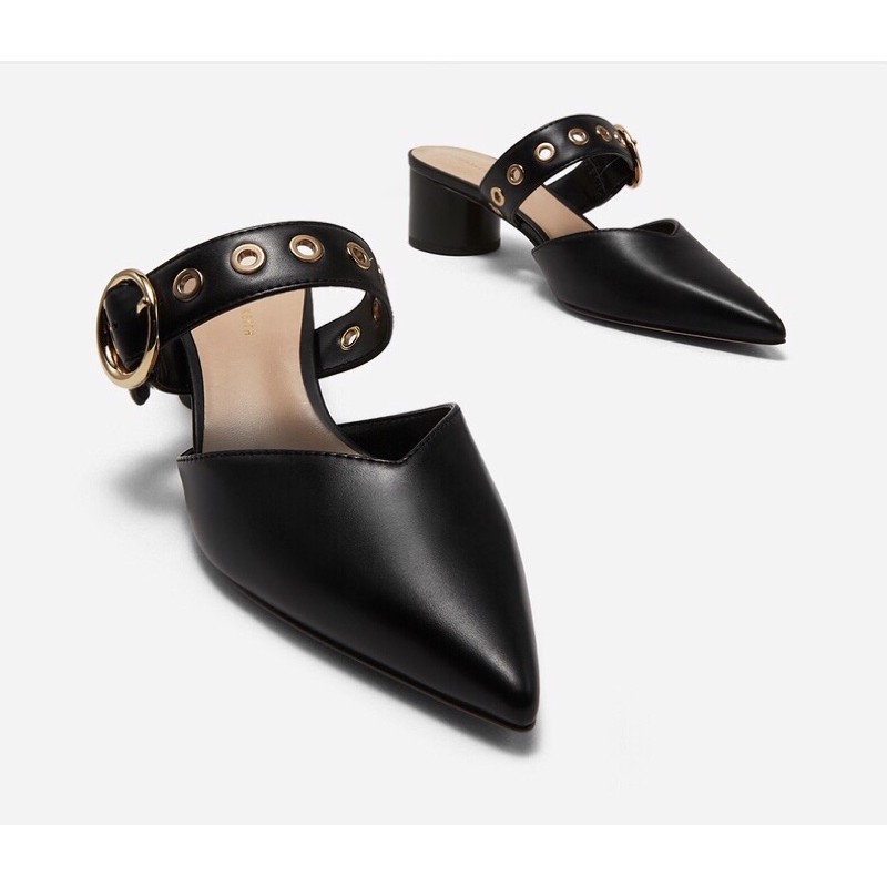 GIÀY CAO GÓT CHARLES AND KEITH QUAI DA HÀNG XUẤT