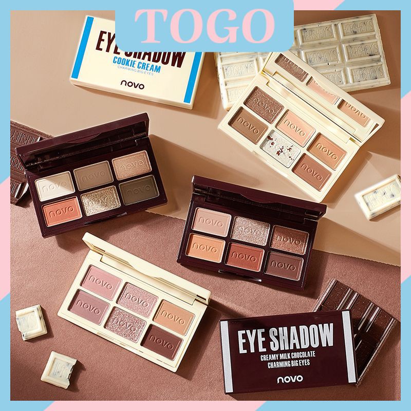 ☀☀☀ (Hàng Mới Về) Bảng Phấn Mắt Chống Nước Chống Mồ Hôi Không Nhòe Tiện Dụng ☝☝☝