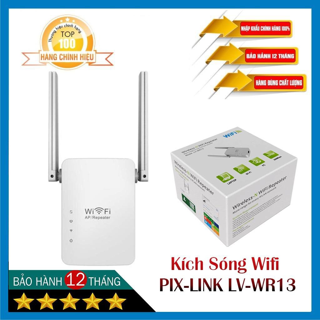 Kích Sóng Wifi Pix-Link LV-WR13 (2 Anten)