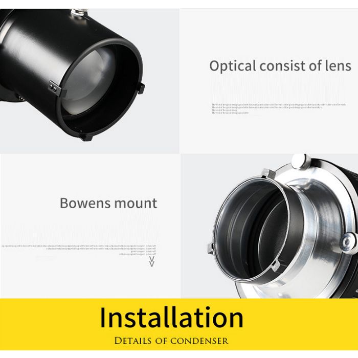 Bộ Tạo Hiệu Ứng OT1, Snoot Optical Ngàm Bowens Tạo Bóng Nghệ Thuật