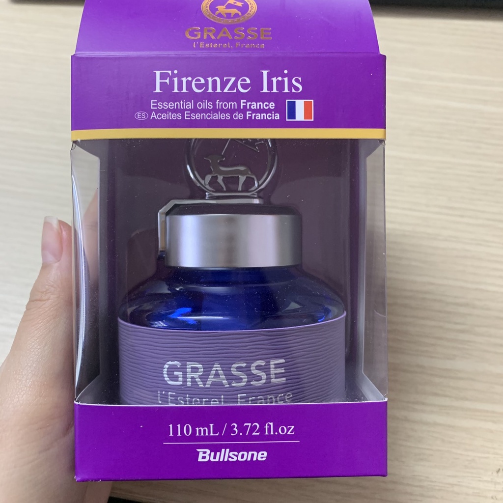 Nước Hoa Ô Tô Tinh Dầu Tự Nhiên BULLSONE GRASSE Blackberry & Cherry 105ml Cao Cấp