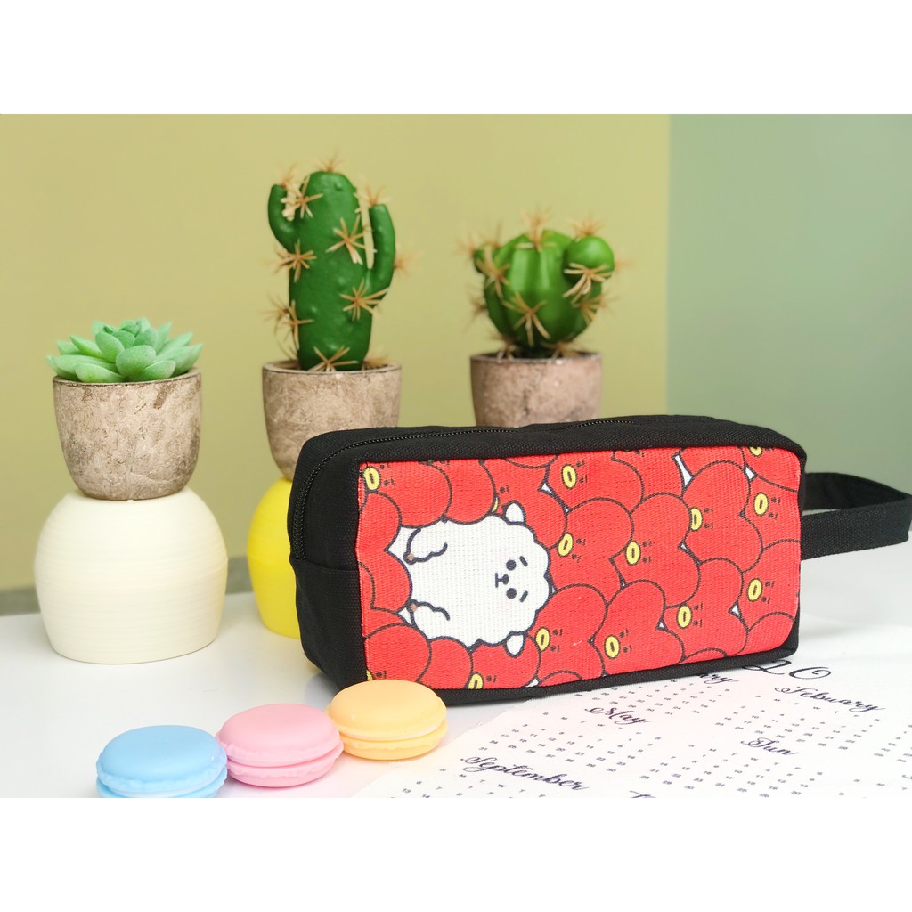 Bóp Viết Vải Canvas BTS JIN