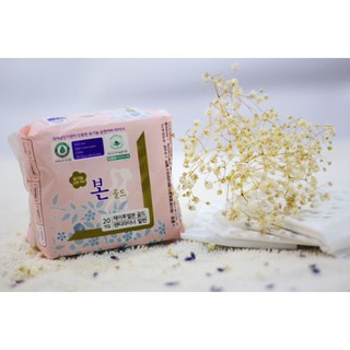 [MUA 10 TẶNG 1]Băng vệ sinh hữu cơ Gold Bon Hàng Ngày 15.5cm (Date tháng 11/2020)