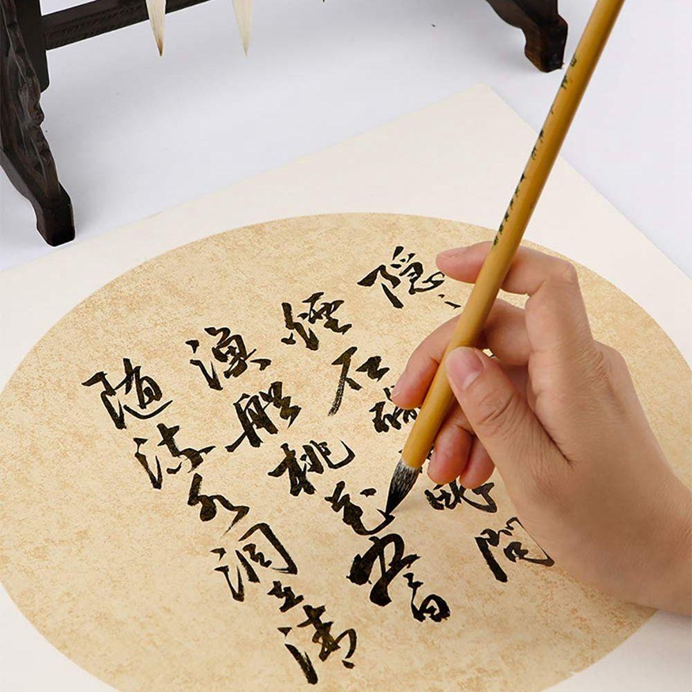 Goivanni Cọ Viết Thư Pháp Bằng Lông Sói Tự Nhiên Dành Cho Người Lớn Trẻ Em Vẽ Tranh Thường Xuyên Cho Học Sinh Vẽ Tranh