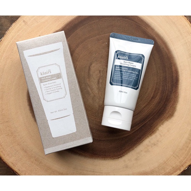 Kem Dưỡng Ẩm Dear Klairs Rich Moist Soothing 60ml Nhập Khẩu Chính Hãng | BigBuy360 - bigbuy360.vn