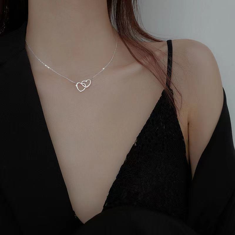 Vòng cổ Mặt Trái Tim Đơn Giản Thời Trang Cho Nữ