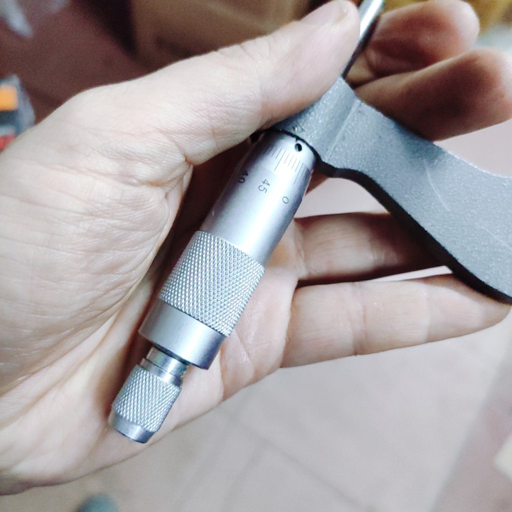 Thước panme đo ngoài 75-100mm, dụng cụ đo lường chính xác, kỹ thuật cao