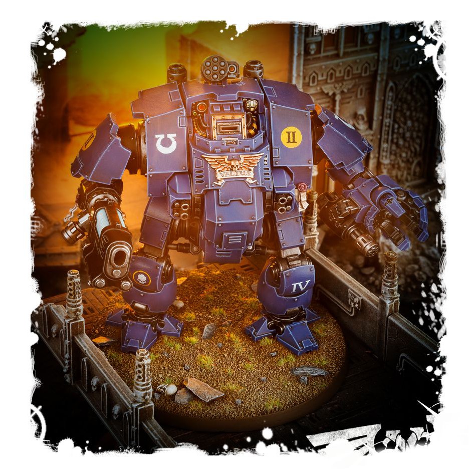 Mô hình nhân vật Warhammer 40k Space Marines Primaris Redemptor Dreadnought