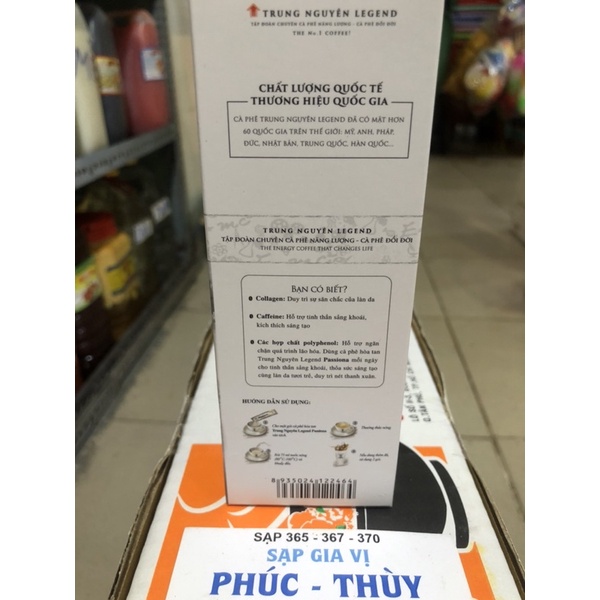 Cafe Passiona Trung Nguyên Legend