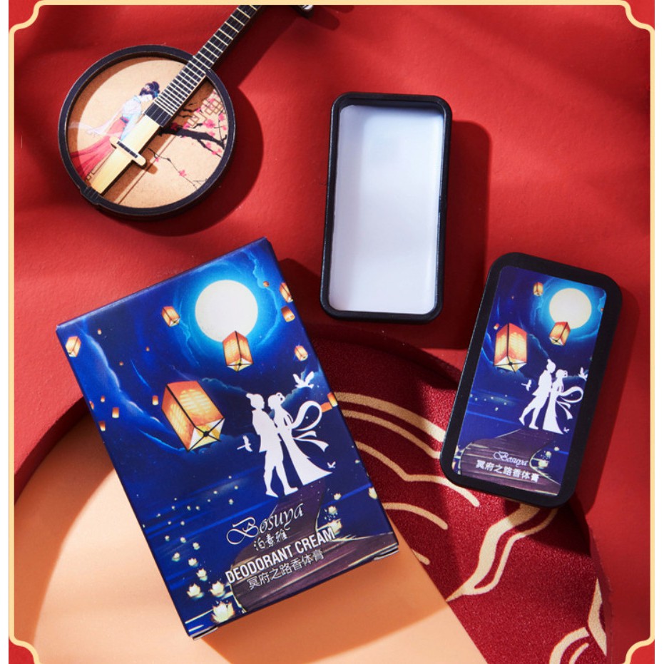 Nước Hoa Nam & Nữ Dạng Sáp BOSUNA Cổ Trang Mini Bỏ Túi Tiện Lợi | BigBuy360 - bigbuy360.vn