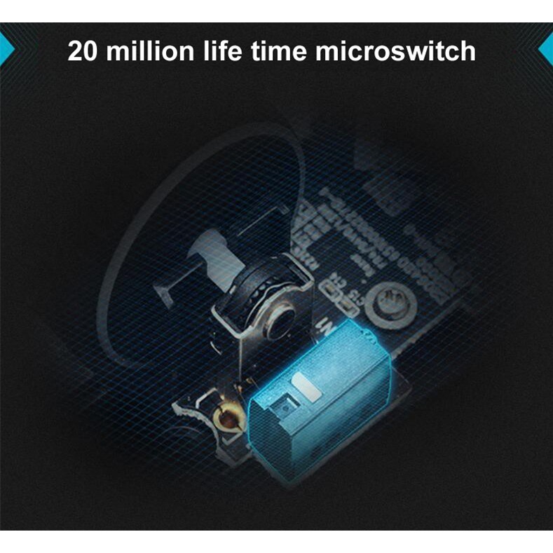 Chuột Rapoo Gaming V16 - 750/1350/2000 DPI - 1000Hz/1ms - Dây cắm USB - Đèn Led - Chính Hãng - Bảo hành 24 tháng đổi mới