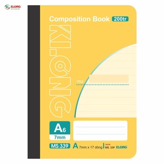 (Combo 5 cuốn) Sổ may KLONG 200tr A6 ; Klong MS: 339