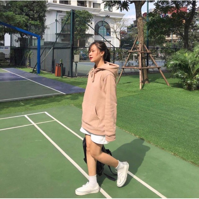 ÁO KHOÁC HOODIE TRƠN - Áo khoác nỉ