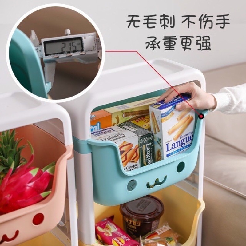 Kệ 3 tầng, kệ 4 tầng đựng đồ đa năng có bánh xe di chuyển nhẹ nhàng, lắp đặt đơn giản