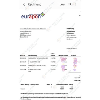 Viên uống D3 Đức Đủ Bill