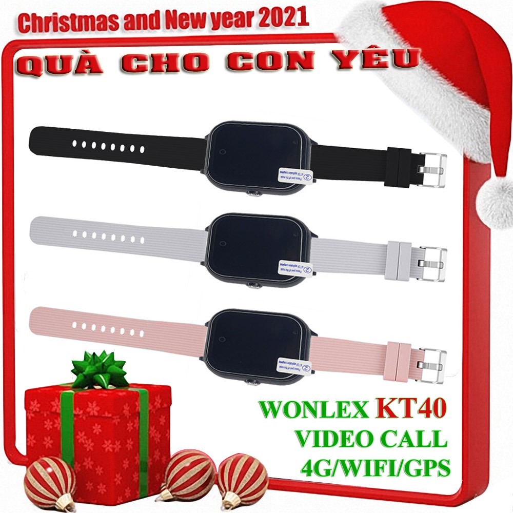 Đồng hồ WONLEX KT40 ⚡[𝙁𝙍𝙀𝙀 𝙎𝙃𝙄𝙋]⚡ định vị trẻ em gọi video call 4G WIFI định vị WIFI/GPS chịu nước ip67