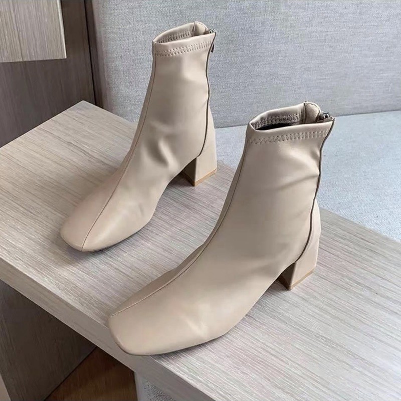 Bốt da loại 1 (ảnh thật)