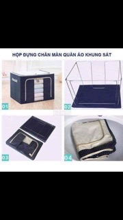 Túi đựng chăn khung thép