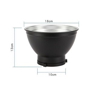 Chóa đèn Jinbei góc 55 độ 18cm HL Studio