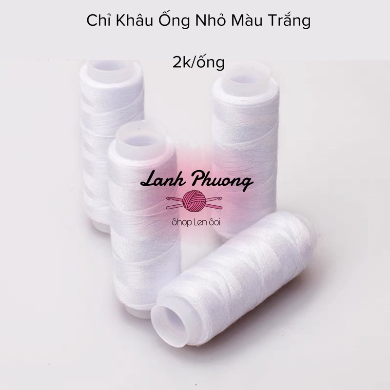 Ống Chỉ Khâu Màu Trắng