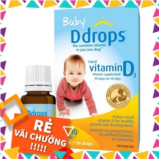 Vitamin Baby Drops D3 400IU dành cho trẻ tới 2 tuổi [ShopMamaKid]